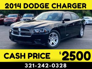 2014 DODGE CHARGER SXT - $2500 CASH CAR!