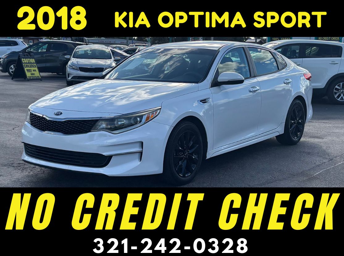 2018 KIA OPTIMA SPORT NIGHTFALL RIMS - WE FINANCE NO CREDIT CHECK!