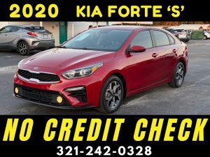 2020 KIA FORTE 'S' - WE FINANCE NO CREDIT CHECK!