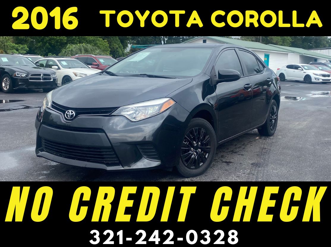2016 TOYOTA COROLLA SE SPORT - WE FINANCE NO CREDIT CHECK!