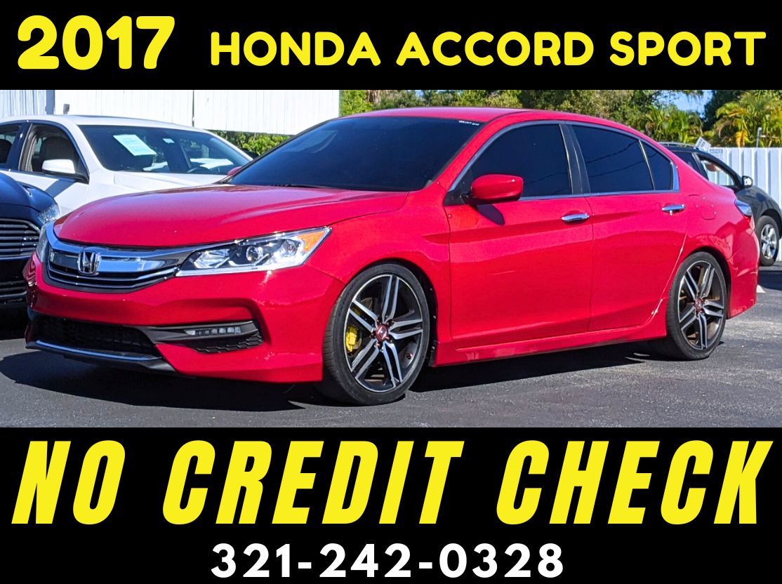 2017 HONDA ACCORD SPORT - WE FINANCE NO CREDIT CHECK!