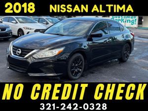 2018 NISSAN ALTIMA SV MIDNIGHT RIMS - WE FINANCE NO CREDIT CHECK!