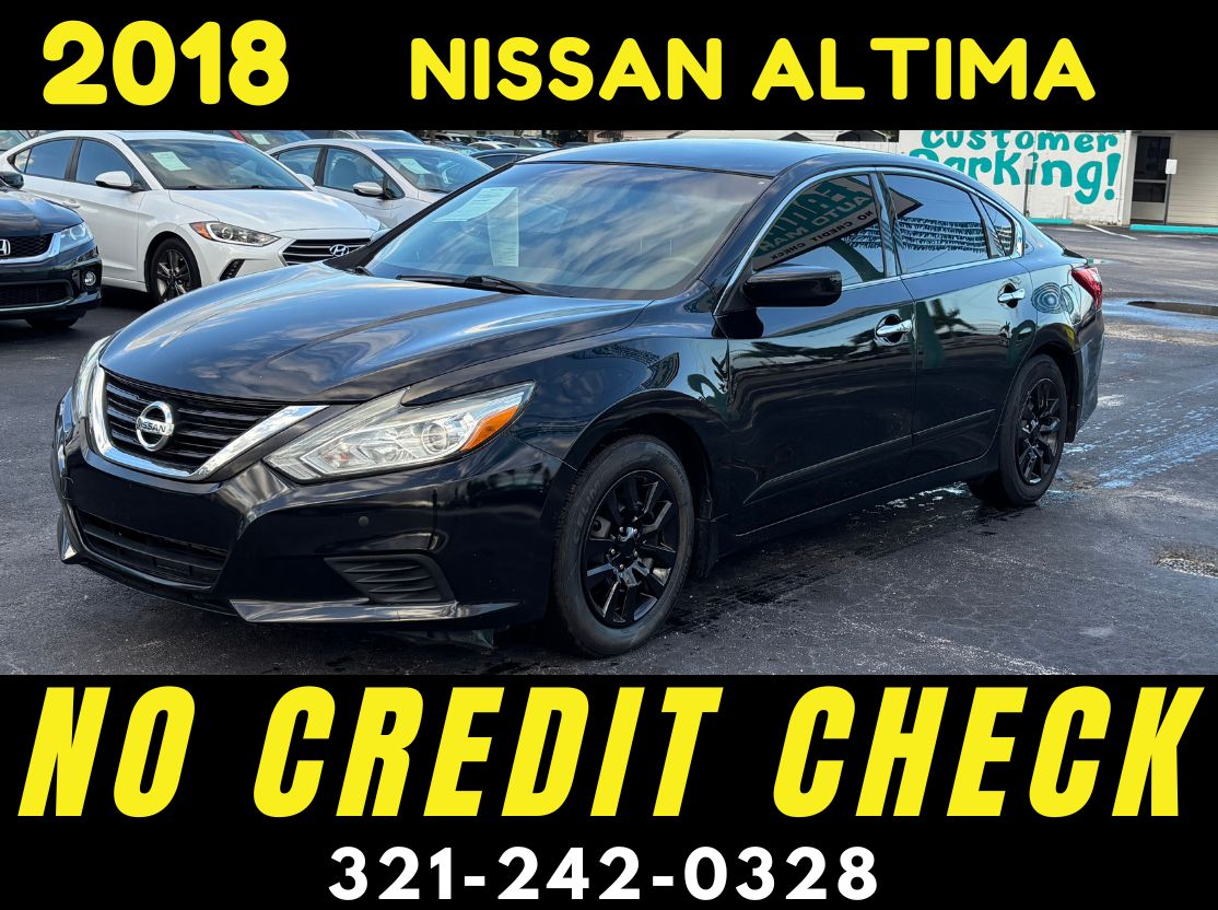 2018 NISSAN ALTIMA SV MIDNIGHT RIMS - WE FINANCE NO CREDIT CHECK!