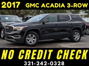2017 GMC ACADIA LT 3 ROW - WE FINANCE NO CREDIT CHECK!