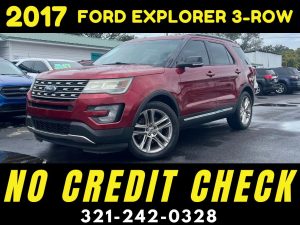 2017 FORD EXPLORER LIMITED 3 ROW - WE FINANCE NO CREDIT CHECK!