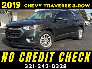 2019 CHEVY TRAVERSE LT 3 ROW - WE FINANCE NO CREDIT CHECK!!!