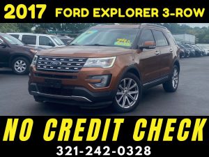 2017 FORD EXPLORER LIMITED 3 ROW - WE FINANCE NO CREDIT CHECK!