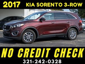 2017 KIA SORENTO "S" 3 ROW - WE FINANCE NO CREDIT CHECK!