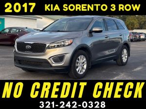 2017 KIA SORENTO LX 3 ROW - WE FINANCE NO CREDIT CHECK!