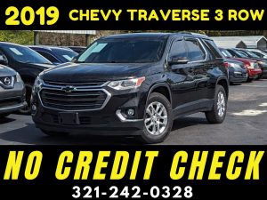 2019 CHEVY TRAVERSE LT 3 ROW - WE FINANCE NO CREDIT CHECK!