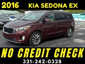 2016 KIA SEDONA SX - WE FINANCE NO CREDIT CHECK!