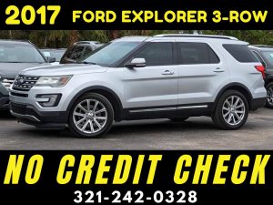 2017 FORD EXPLORER LIMITED 3 ROW - WE FINANCE NO CREDIT CHECK!!