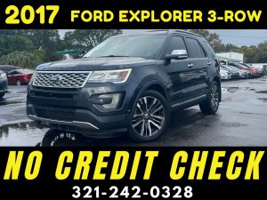 2017 FORD EXPLORER PLATINUM 3 ROW - WE FINANCE NO CREDIT CHECK!