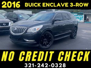 2016 BUICK ENCLAVE PREMIER 3 ROW - WE FINANCE NO CREDIT CHECK!!!