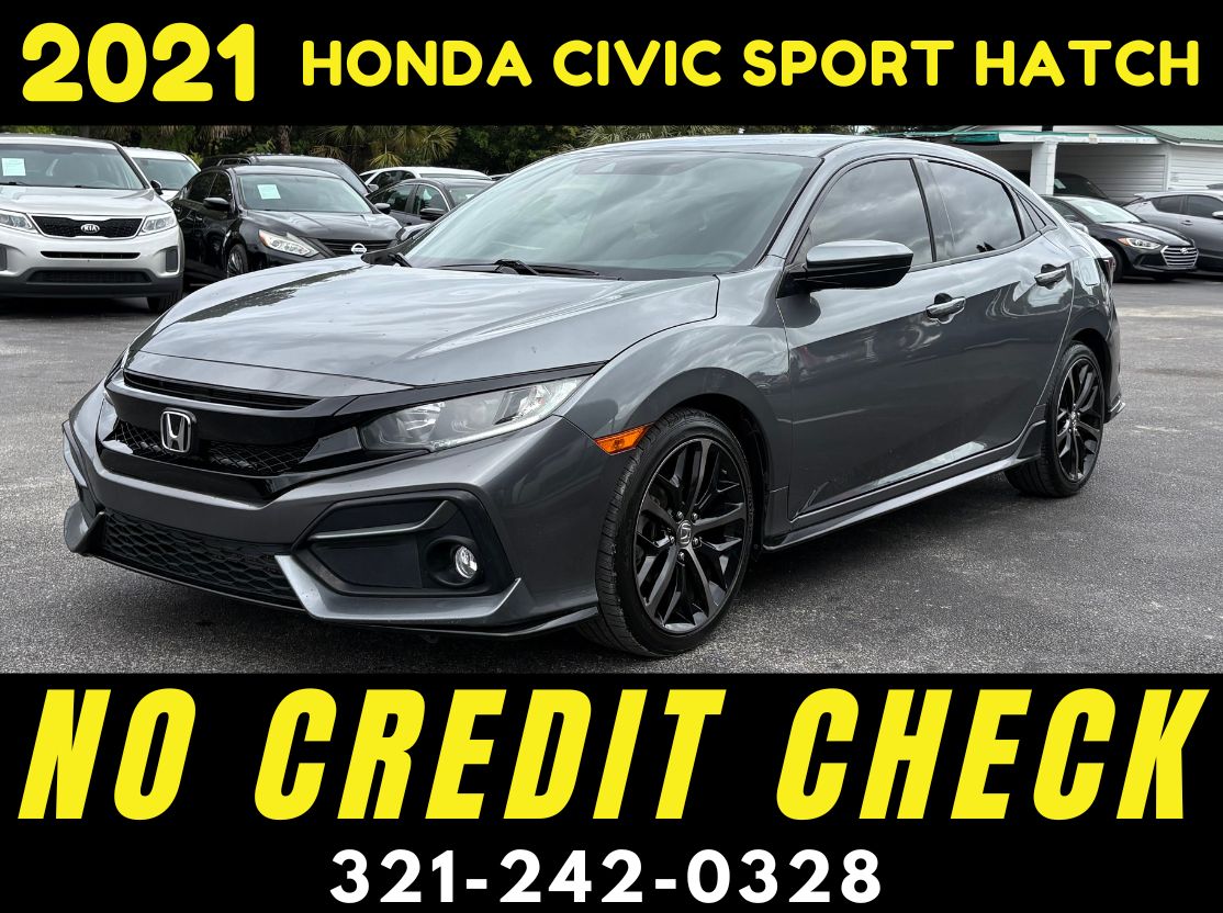 2021 HONDA CIVIC SPORT HATCHBACK! - WE FINANCE NO CREDIT CHECK!