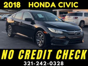 2018 HONDA CIVIC EX - WE FINANCE NO CREDIT CHECK!!!!