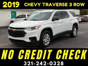 2019 CHEVY TRAVERSE LT 3 ROW - WE FINANCE NO CREDIT CHECK!