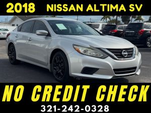 2018 NISSAN ALTIMA SV - WE FINANCE NO CREDIT CHECK!