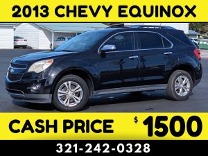 2013 CHEVY EQUINOX LT - $1500 CASH CAR!