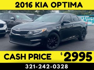 2016 KIA OPTIMA $2995 CASH PRICE!