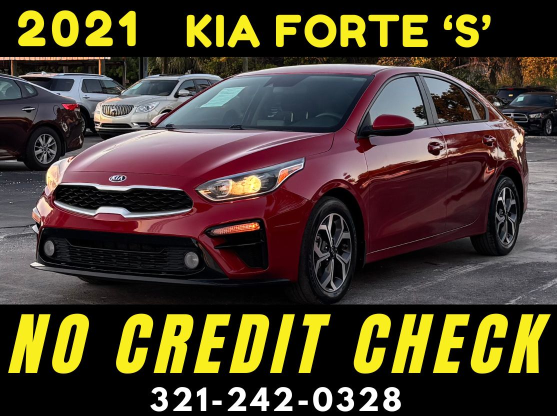 2021 KIA FORTE "S" - WE FINANCE NO CREDIT CHECK!