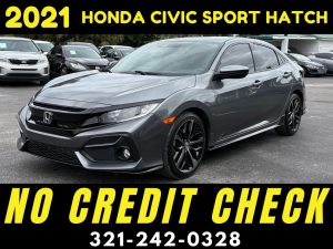 2021 HONDA CIVIC SPORT HATCH- NO CREDIT CHECK!