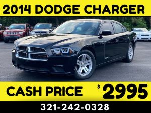 2014 DODGE CHARGER - $2995 CASH PRICE!