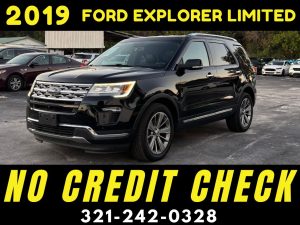 2019 FORD EXPLORER LIMITED 3 ROW - WE FINANCE NO CREDIT CHECK!