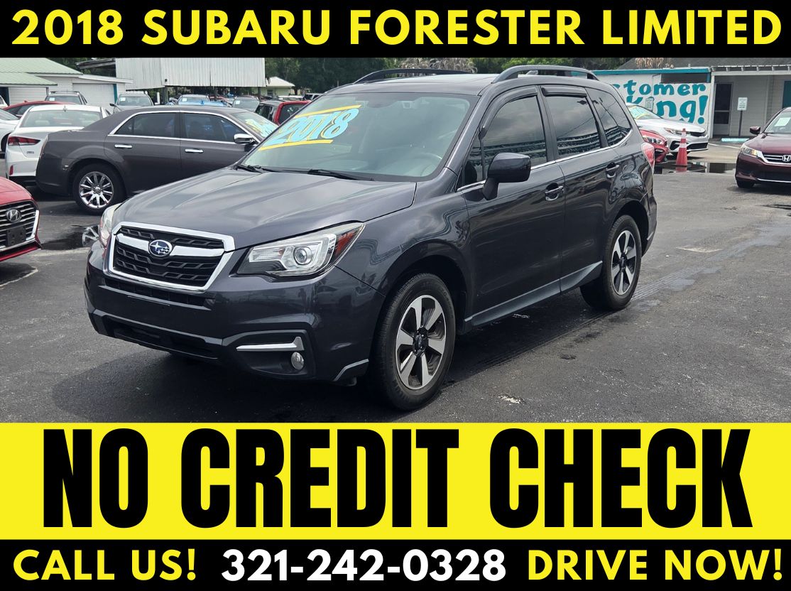 2018 SUBARU FORESTER LIMITED! - WE FINANCE! - NO CREDIT CHECK!
