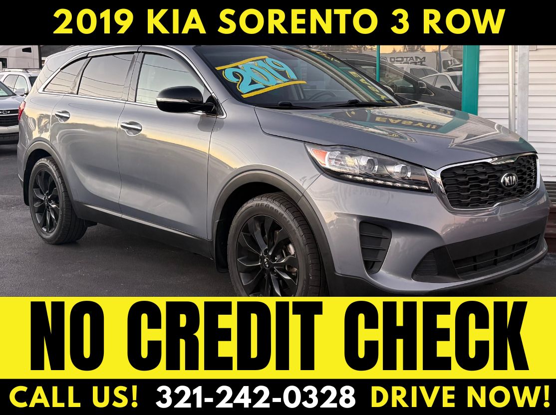 2019 KIA SORENTO 3RD ROW! - WE FINANCE! - NO CREDIT CHECK!!!