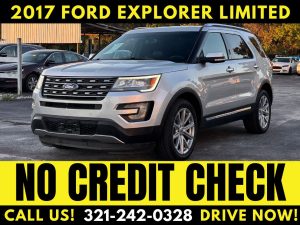 2017 FORD EXPLORER LIMITED 3RD ROW! - WE FINANCE! - NO CREDIT CHECK!