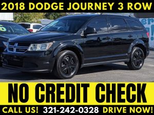 2018 DODGE JOURNEY 3RD ROW! - WE FINANCE! - NO CREDIT CHECK!