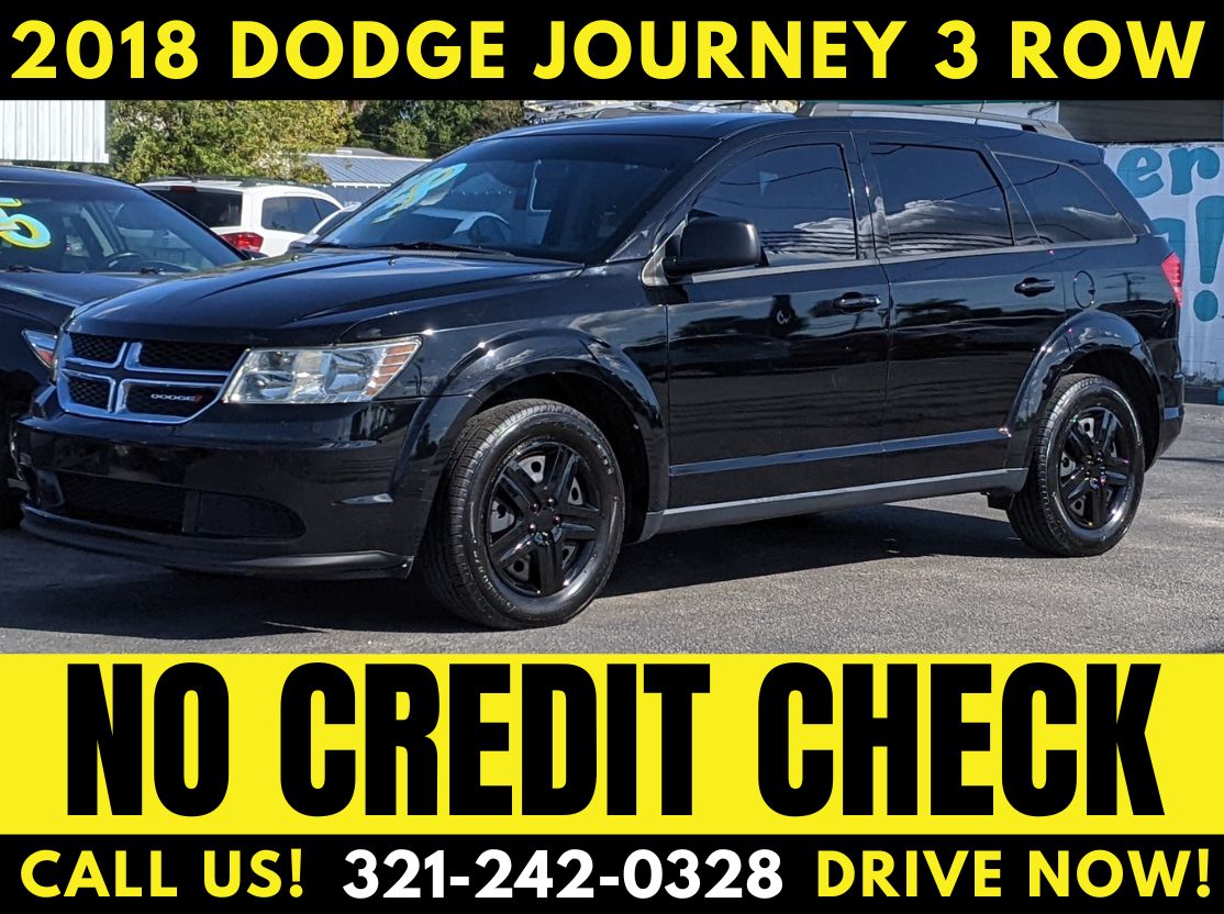 2018 DODGE JOURNEY 3RD ROW! - WE FINANCE! - NO CREDIT CHECK!