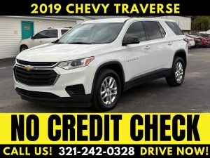 2019 CHEVY TRAVERSE 3RD ROW!- WE FINANCE! - NO CREDIT CHECK!