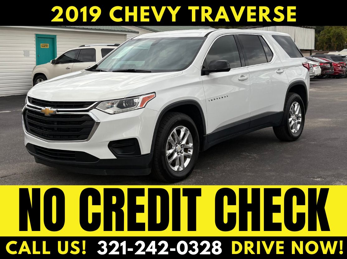 2019 CHEVY TRAVERSE 3RD ROW!- WE FINANCE! - NO CREDIT CHECK!