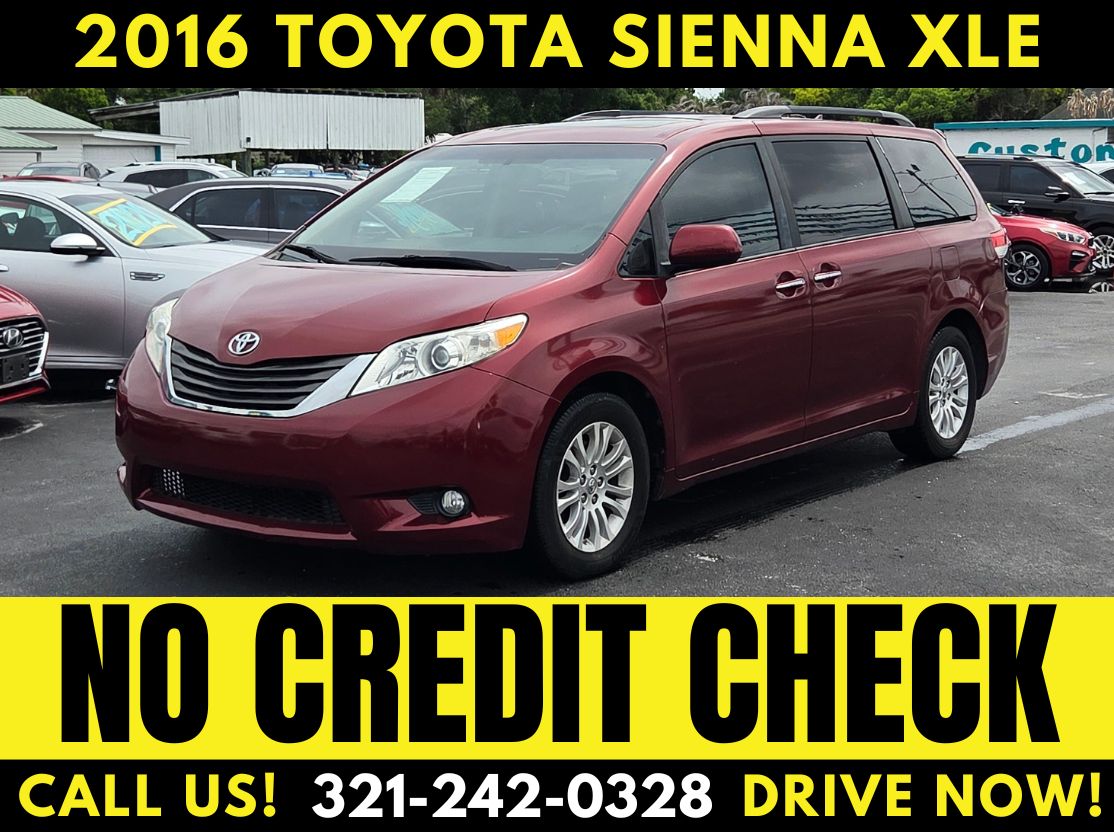 2015 TOYOTA SIENNA XLE! - NO CREDIT CHECK!