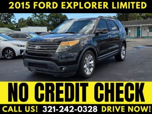 2015 FORD EXPLORER LIMITED! - WE FINANCE! - NO CREDIT CHECK!