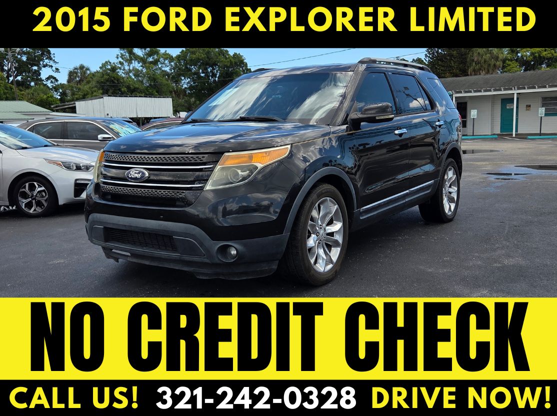 2015 FORD EXPLORER LIMITED! - WE FINANCE! - NO CREDIT CHECK!
