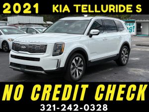 2021 KIA TELLURIDE 'S' 3 ROW - WE FINANCE NO CREDIT CHECK!