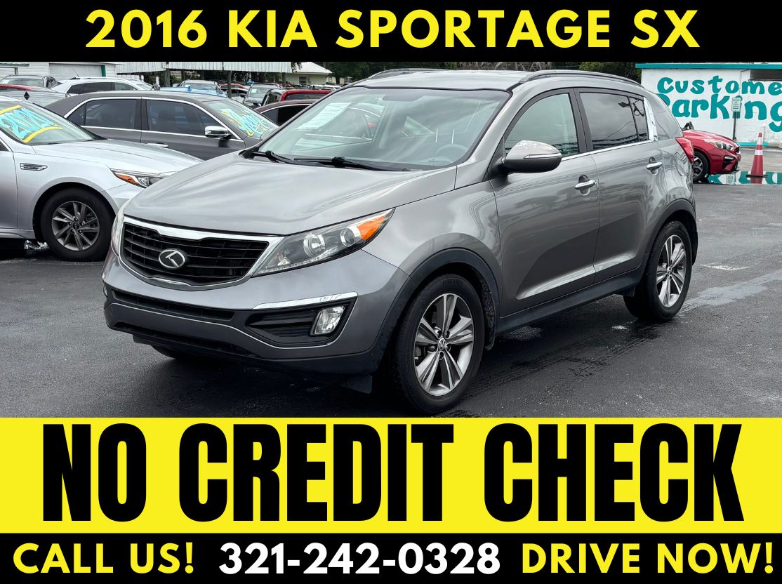 2016 KIA SPORTAGE SX! WE FINANCE! - NO CREDIT CHECK!