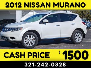 2012 NISSAN MURANO SL - $1500 CASH CAR!