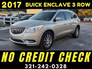 2017 BUICK ENCLAVE PREMIER 3 ROW - WE FINANCE NO CREDIT CHECK!