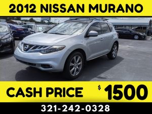 2012 NISSAN MURANO PLATINUM - $1500 CASH CAR!
