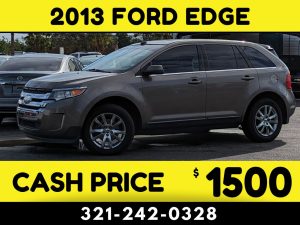 2013 FORD EDGE SEL - $1500 CASH CAR!