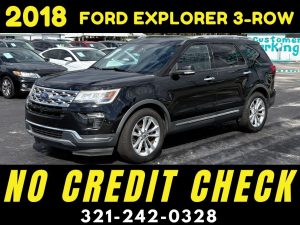 2018 FORD EXPLORER LIMITED 3 ROW - WE FINANCE NO CREDIT CHECK!