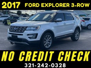 2017 FORD EXPLORER LIMITED 3 ROW - WE FINANCE NO CREDIT CHECK!!!