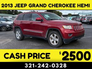 2013 JEEP GRAND CHEROKEE HEMI 5.7L - $2500 CASH CAR!