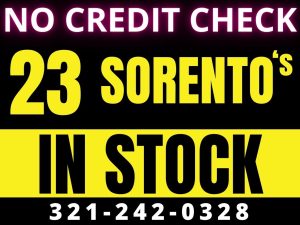 KIA SORENTO'S - NO CREDIT CHECK!