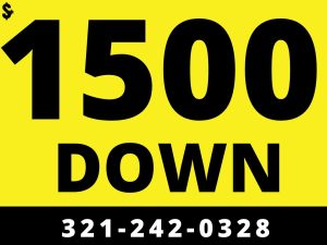 $1500 DOWNPAYMENT!!!!!!