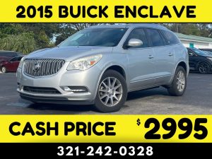 2015 BUICK ENCLAVE $2995 CASH PRICE!